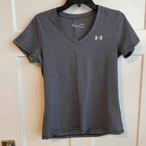 Under Armour - Heat Gear Loose Fit T-shirt - Black/Gray - Women's Small